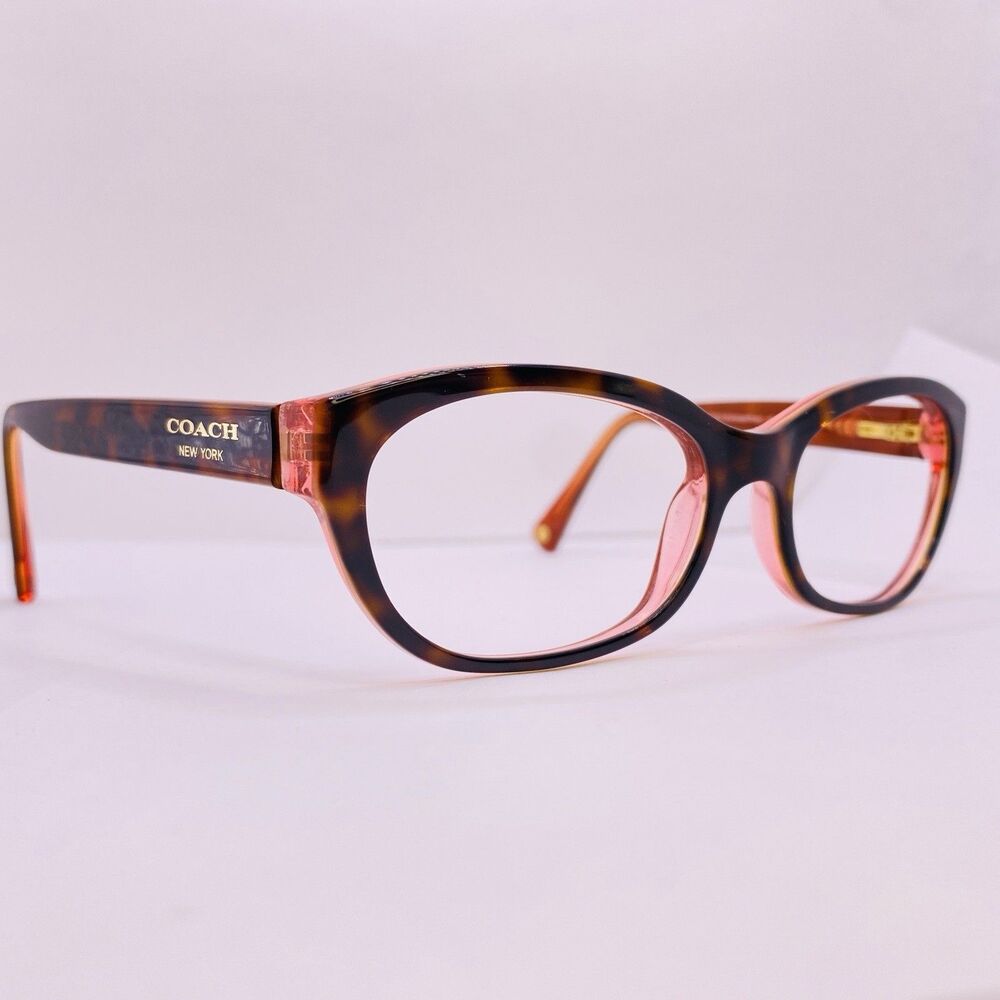 Coach Eyeglasses Frames HC 6041 Kristin 5115 Tortoise Pink 51-16-135 Authentic